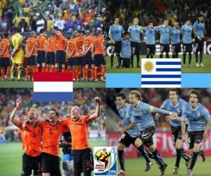 yapboz Hollanda - Uruguay, yarı finalde, Güney Afrika 2010